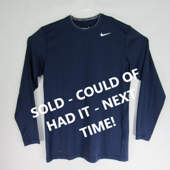 Nike Other - Nike Pro LS FitDry Activewear Shirt Men’s Size L
